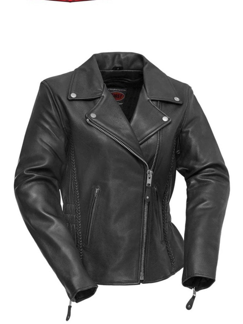 First MFG ALLURE WOMEN'S MOTORCYCLE LEATHER JACKET
